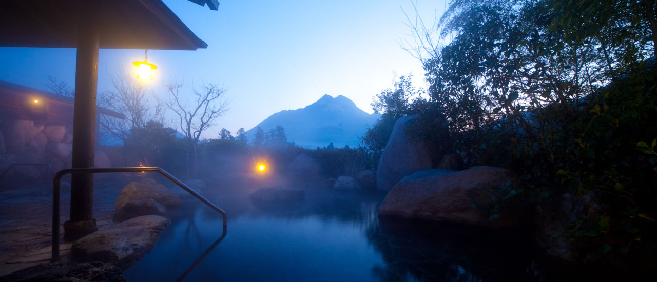 Open-air hot spring