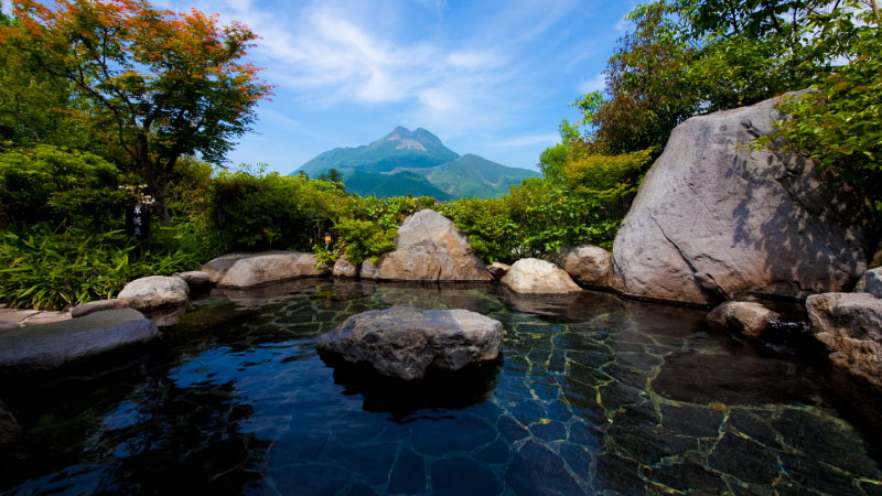 Open-air hot spring