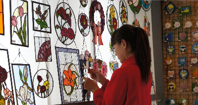 Yufuin Stained glass museum