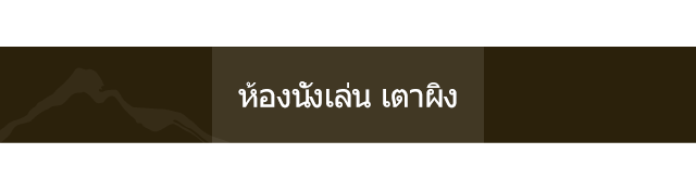 ห้องนั่งเล่น เตาผิง